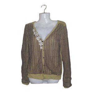 Cardigan adorned with  lace very‎ cute ❤️❤️❤️❤️❤️